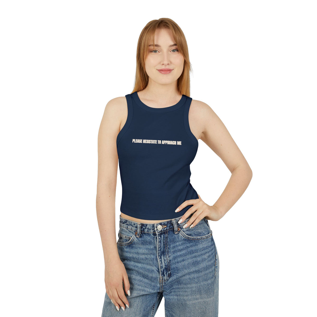 Crop tank - please hesitate to approach me