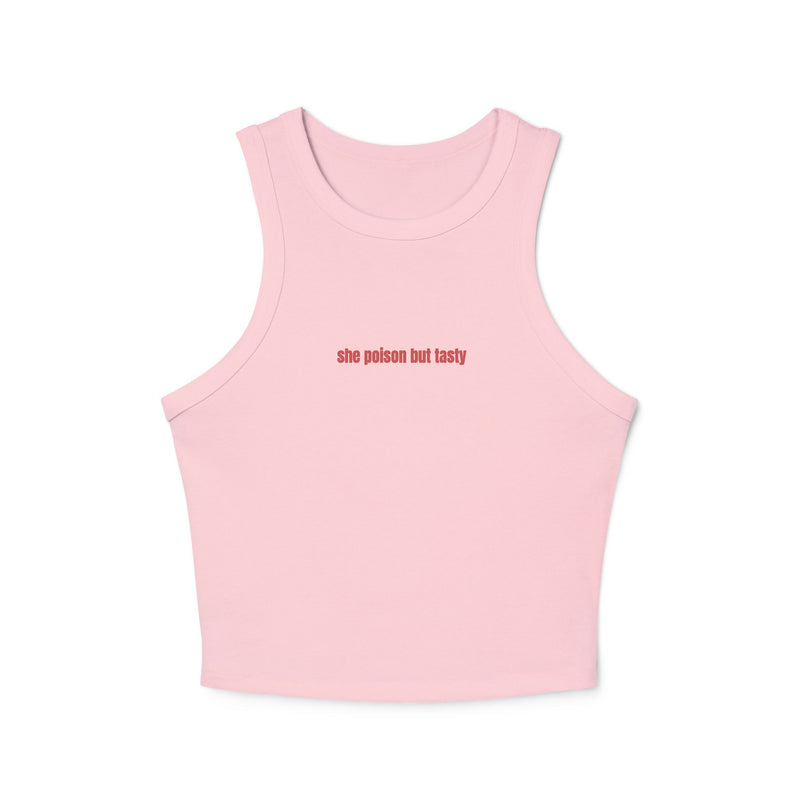 Crop tank - she poison but tasty – alternate
