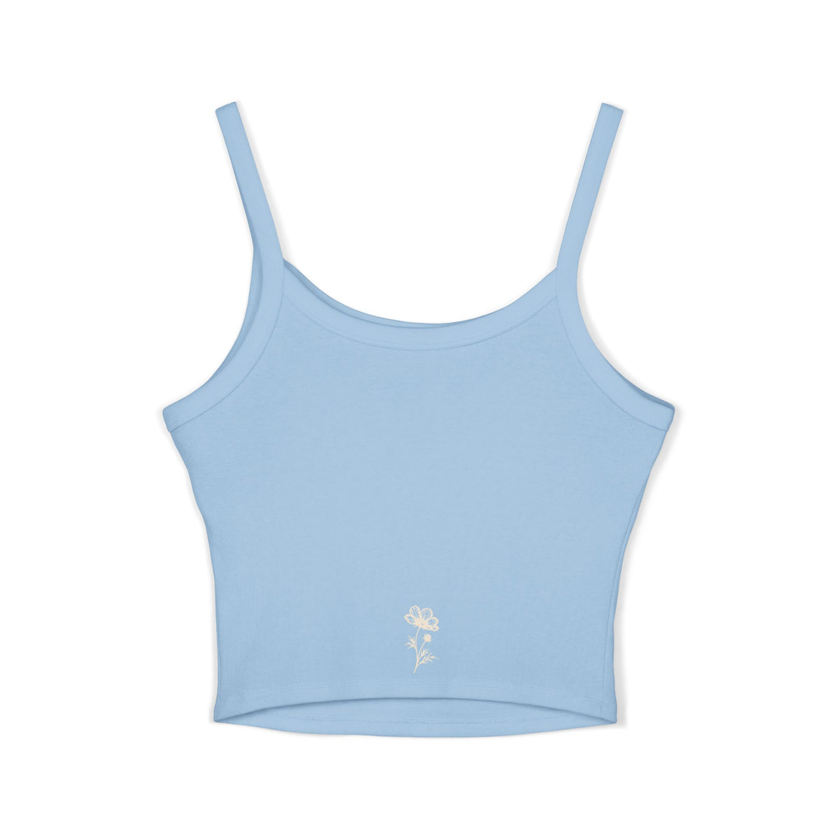 BEDTYME Spaghetti Crop Tank - i choose me end of story