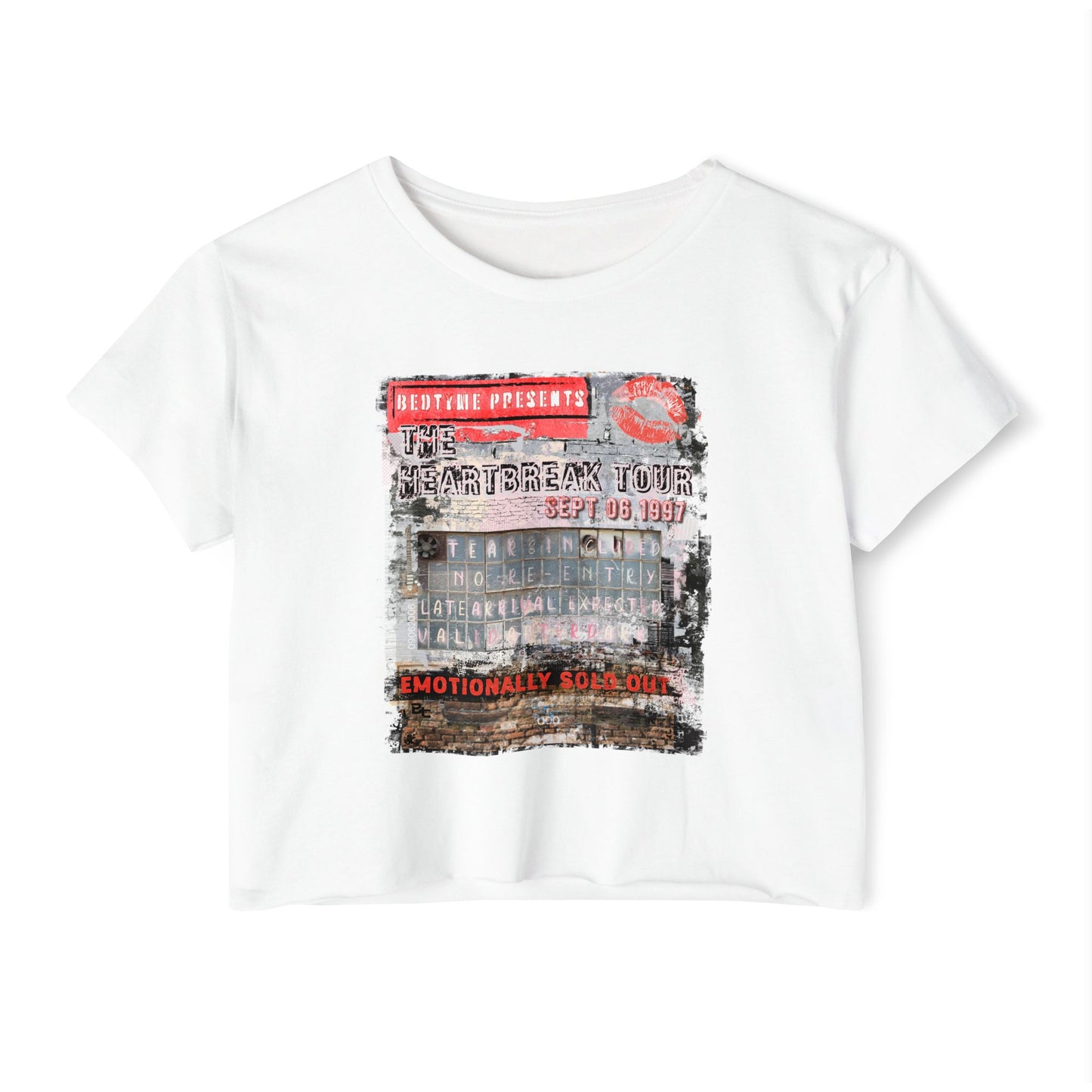 Crop T - Heartbreak Tour Graphic