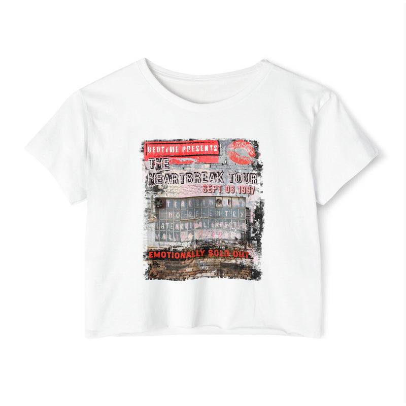 Crop T - Heartbreak Tour Graphic