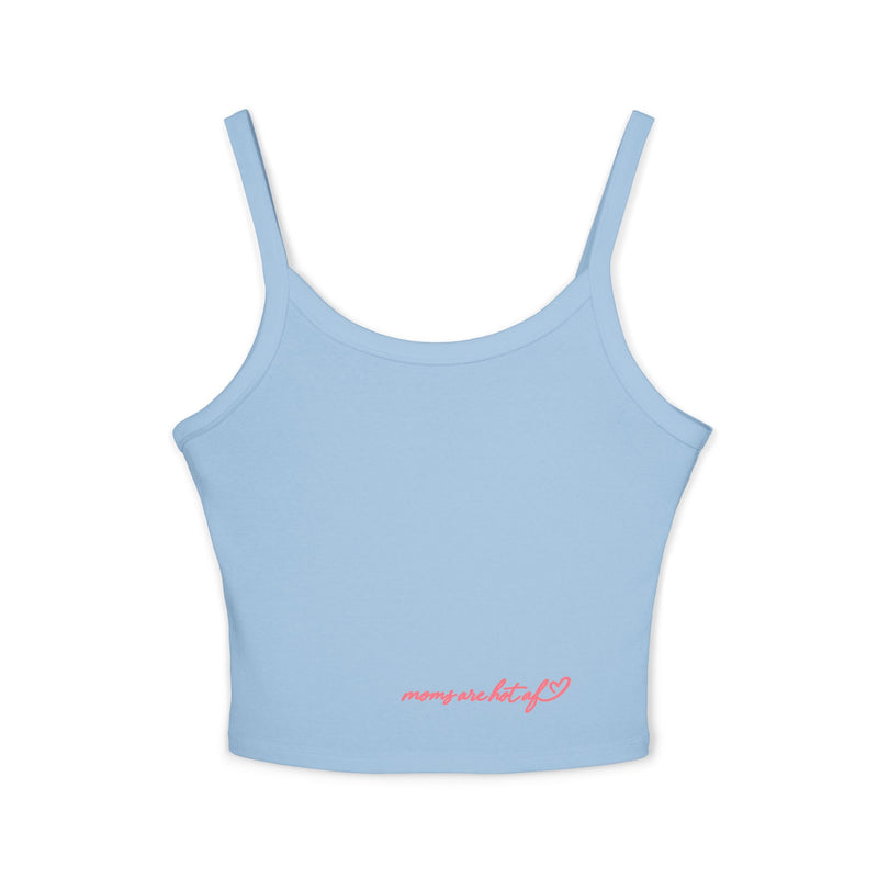 BEDTYME Spaghetti Crop Tank - moms are hot af