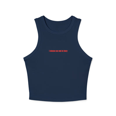 Crop tank - i choose me, end of story