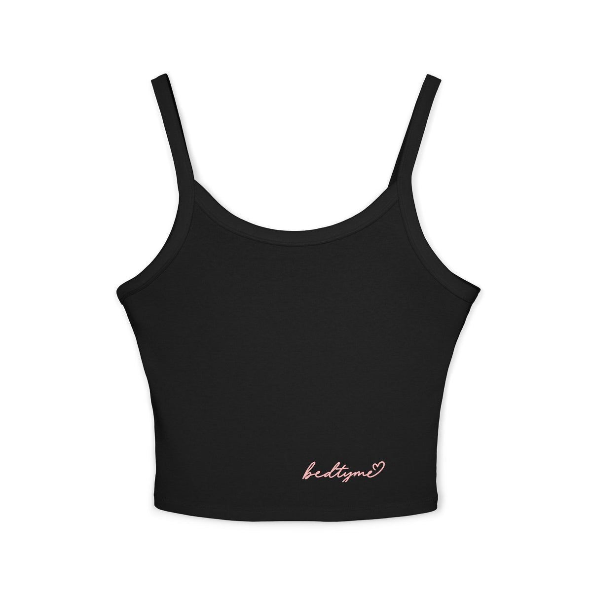 BEDTYME Spaghetti Crop Tank