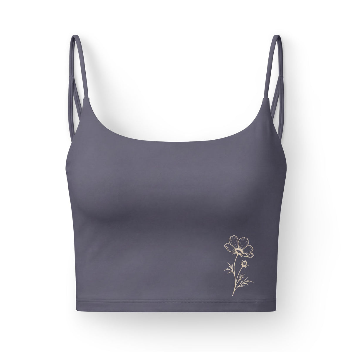 Cosmos Crop Bra - *embroidery*