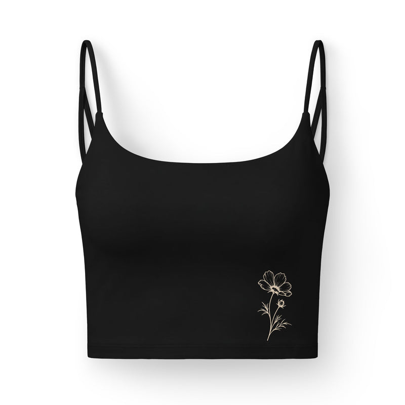 Cosmos Crop Bra - *embroidery*