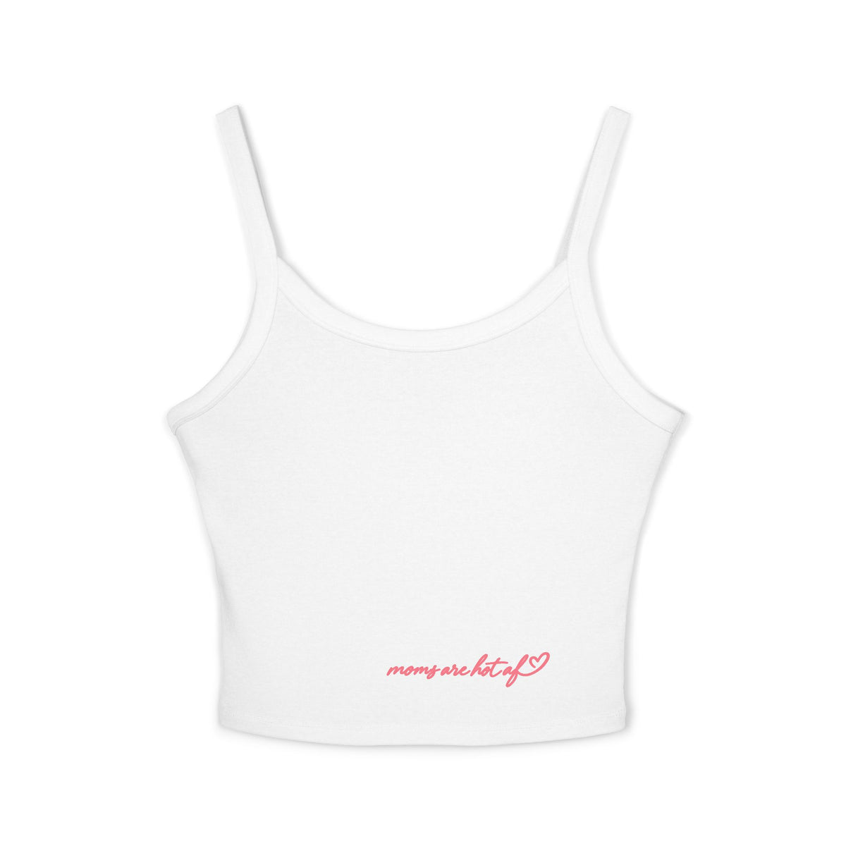 BEDTYME Spaghetti Crop Tank - moms are hot af