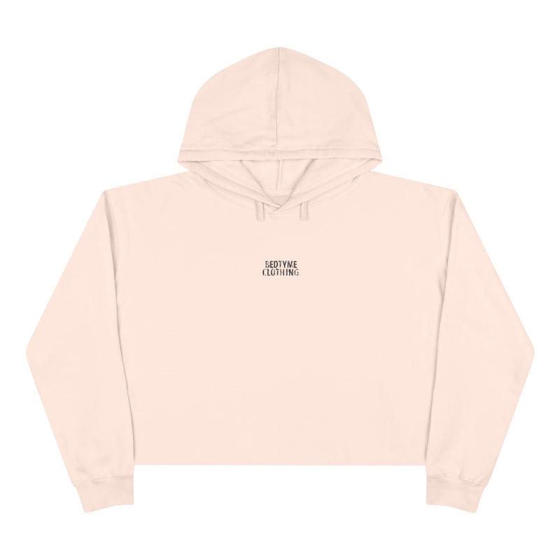 Crop Hoodie - strong women raise strong humans – alternate