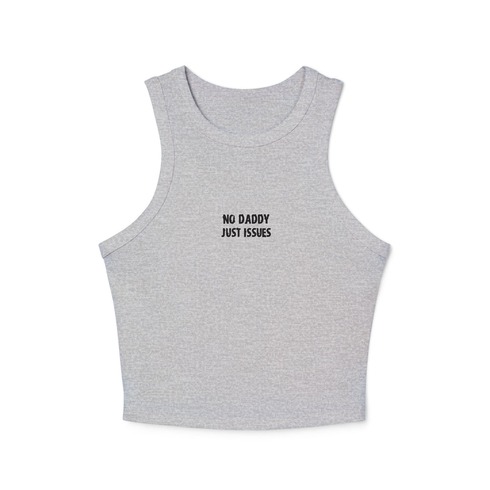 Crop tank - no daddy just issues – alternate