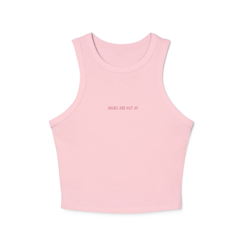 Crop tank - moms are hot af